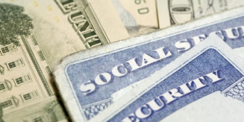 social security card and money