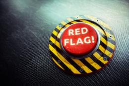 Red Flag! Button